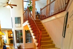 floating staircast at RTP Home for sale