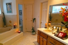 anoither view of the ensuit bath at RTP Home for sale