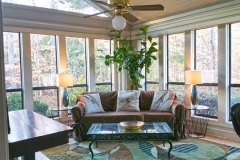 sunroom at this RTP Home for sale