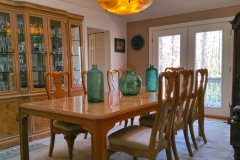 Dining room at RTP Home for sale