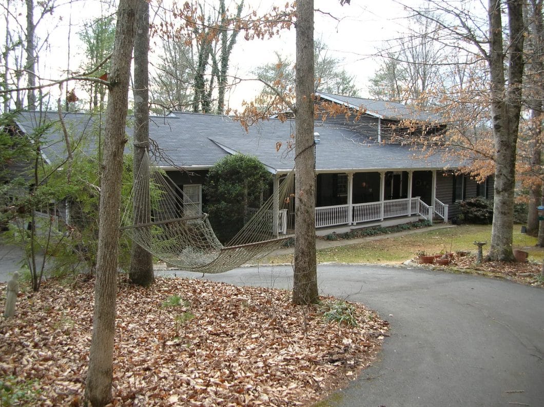 Pretty home just north of Asheville in the charming town of .Weaverville NC