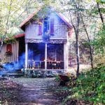 a luxury camping cottage is a great example of unusual asheville area real estate