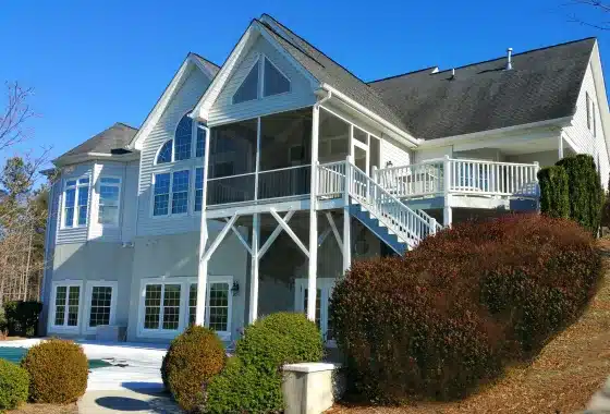 Waterfront mountain home for sale in Granite Falls, NC jusst 10 minutes from Hickory, near boone and just a short drive to Asheville or Charlotte.