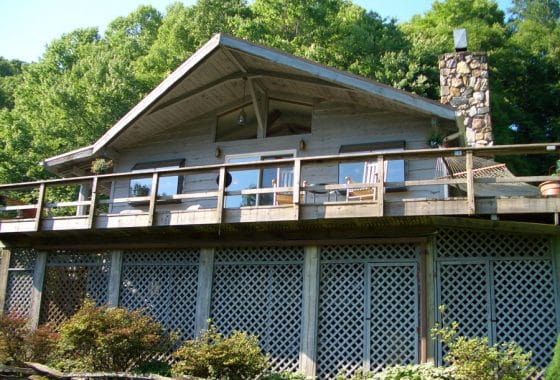 a great example of unusual asheville area real estate in the mountains near asheville