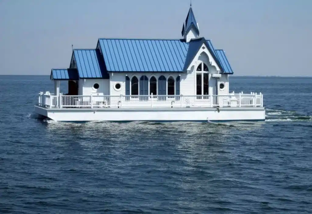 naglutaw nga chapel houseboat