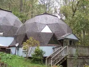 Geodesic Dome house north of Asheville NC