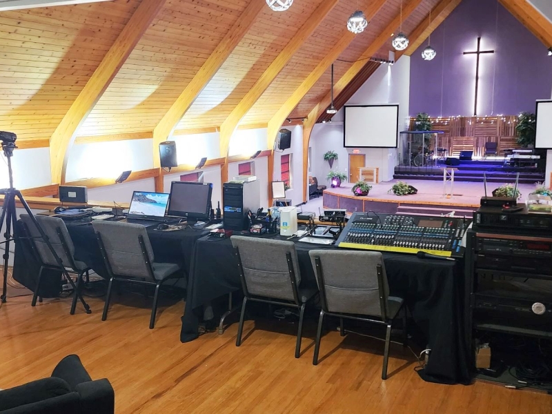 Sound Room of this Religious Facility