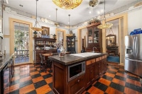 2025-Jul-16-Ruth-May-Kitchen-Checkered-Floor-Hutch